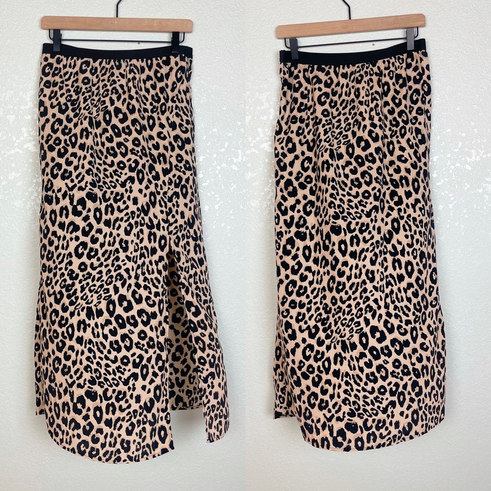 Sanctuary Leopard Print Skirt Large